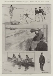 La prossima regata universitaria, pratica nelle acque di marea